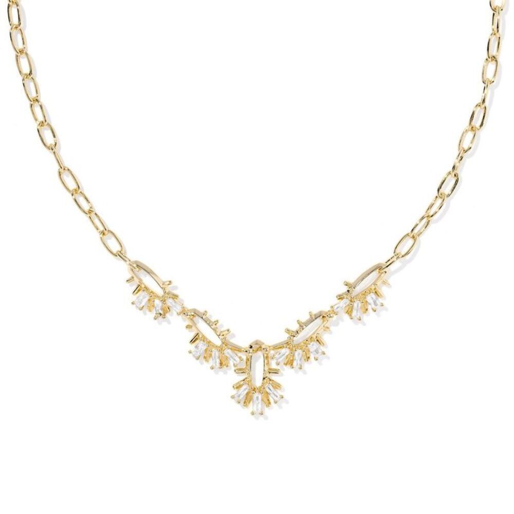 Kendra Scott Macie Statement Necklace - Silver
